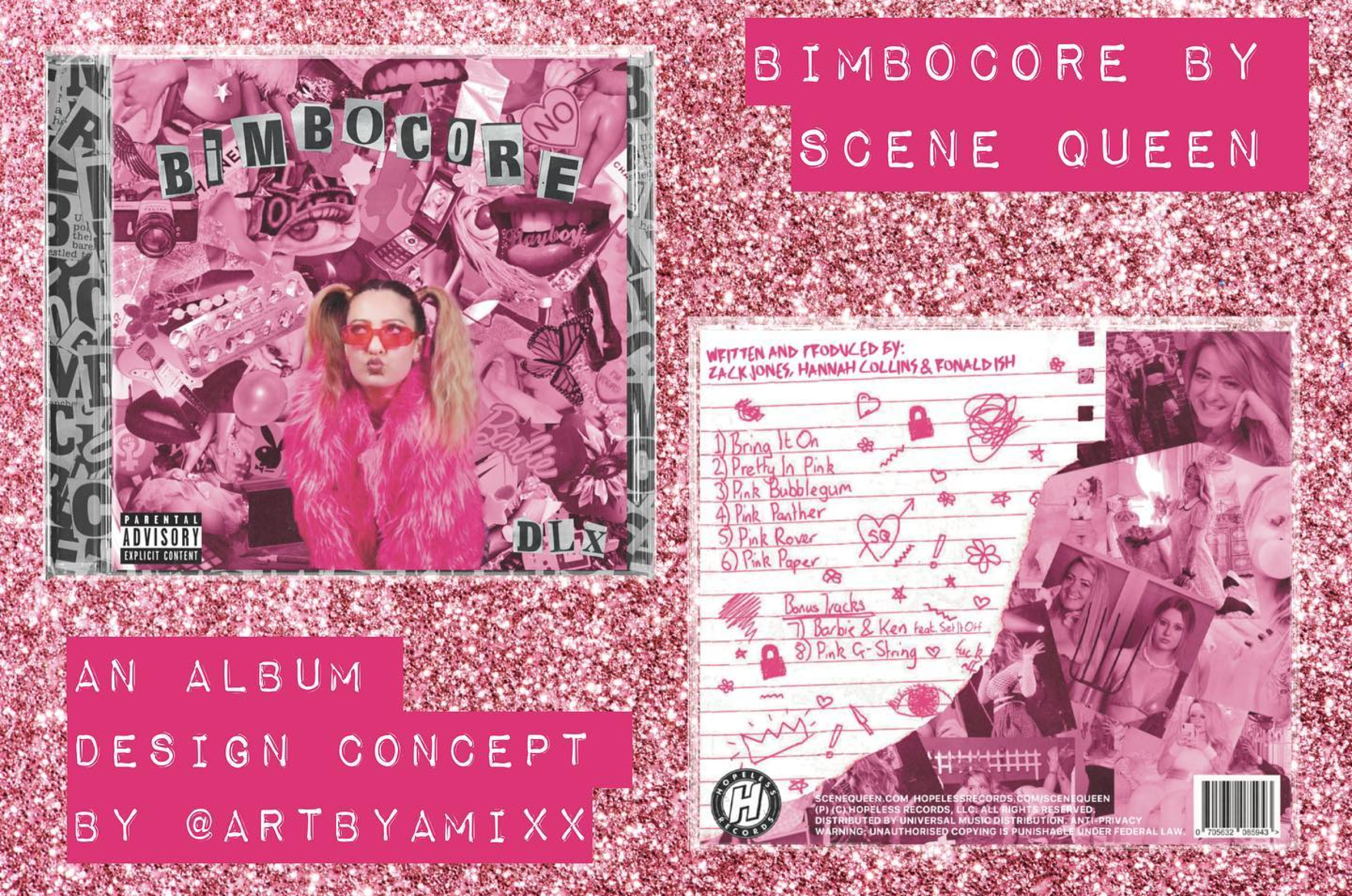 Bimbocore Album Concept