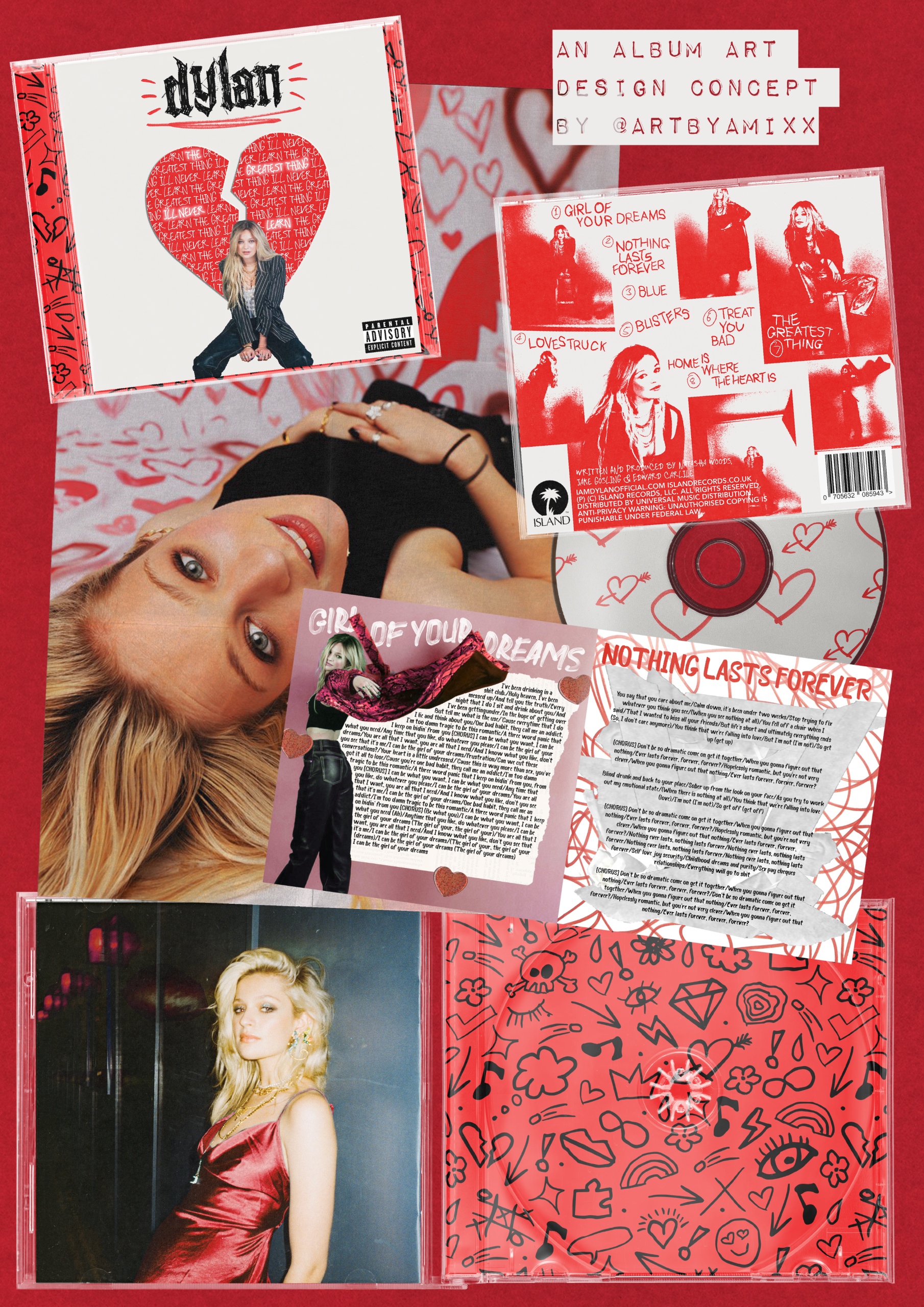 Dylan Album Redesign